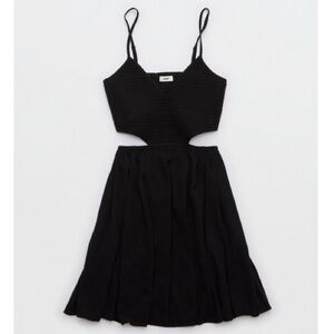 Aerie smocked mini dress S